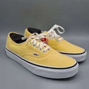 Vans womens cheap yellow